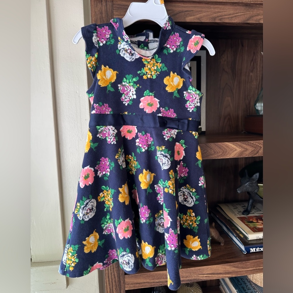 Janie & Jack Floral Sleeveless dress size 3